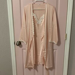 Robe/Slip Dress Duo